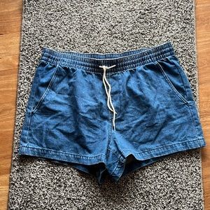 Gap denim pull on shorts
